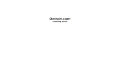 Desktop Screenshot of detroit.com